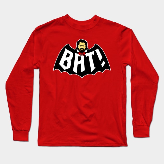 BAT! Long Sleeve T-Shirt by blairjcampbell